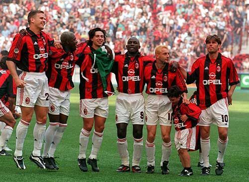 Image result for 1990s ac milan