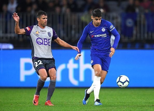 Morata struggled to make an impact