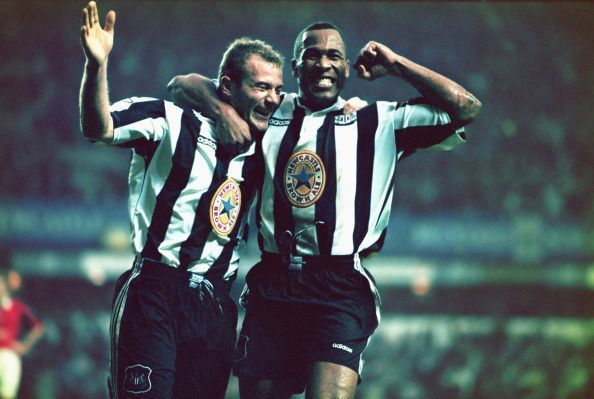 Alan Shearer and Les Ferdinand