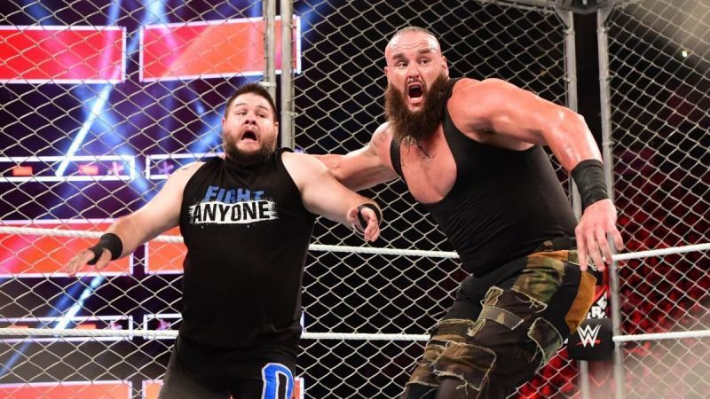 Braun Strowman and Kevin Owens