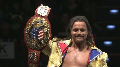 Current IWGP US Champion Juice Robinson 