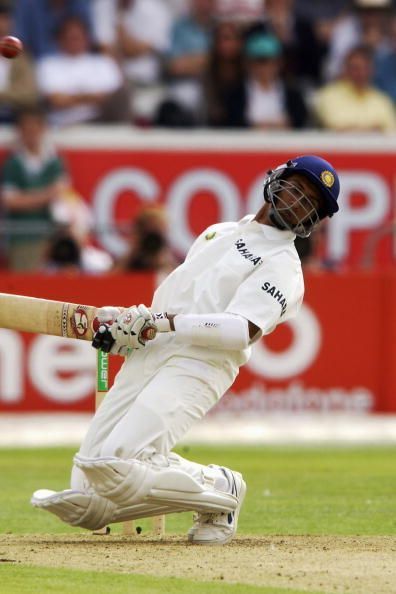 Sanjay Bangar avoids a bouncer