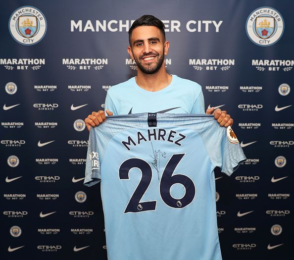 Manchester City Signs Riyad Mahrez