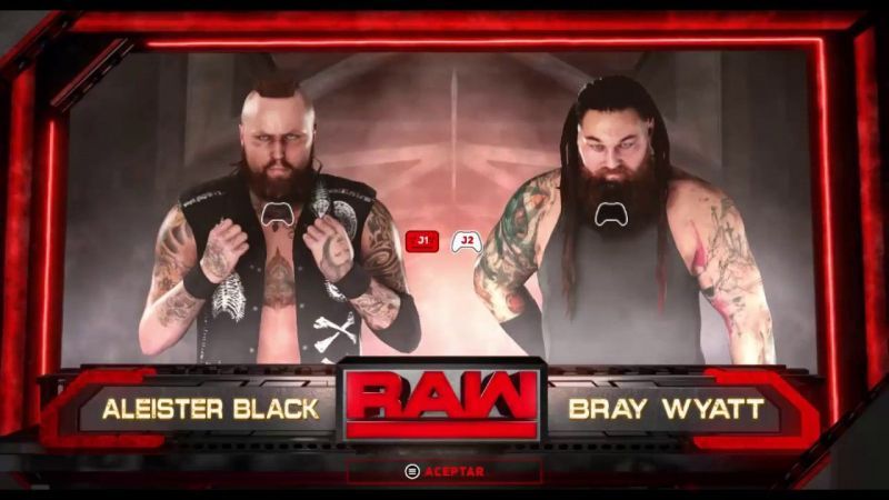 Aleister Black vs. Bray Wyatt