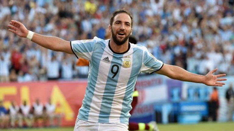 Higuain refused the chance to play for France in 2006