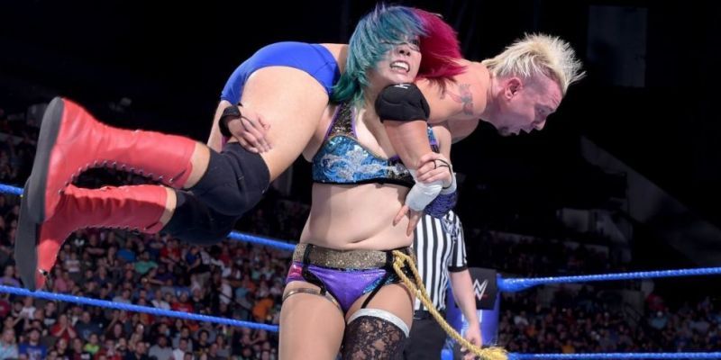 Image result for wwe asuka vs james ellsworth