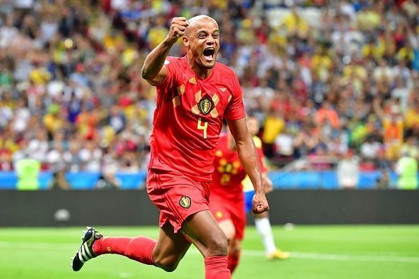 Kompany was a leader at the back for Belgium 