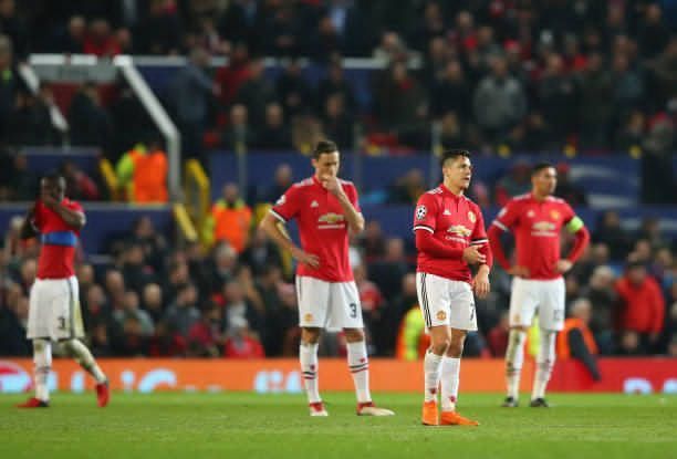 United face disappointment as Sevilla knock them out of the Uefa champions League