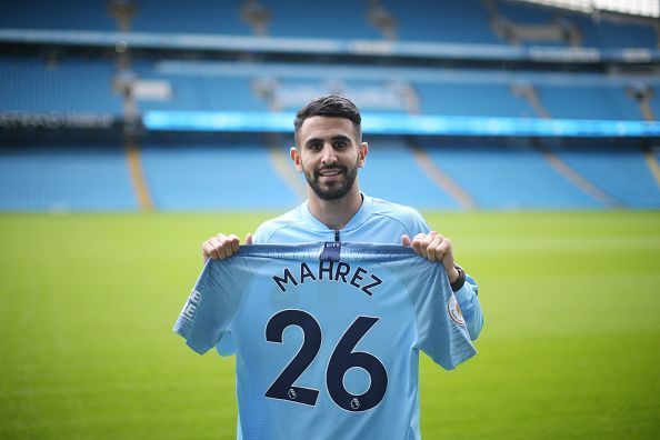 Manchester City Welcomes Riyad Mahrez