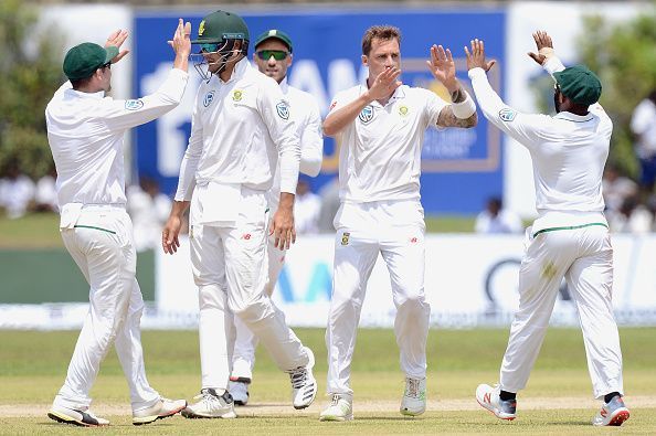 1st Test: Sri Lanka and South Africa, Day 1