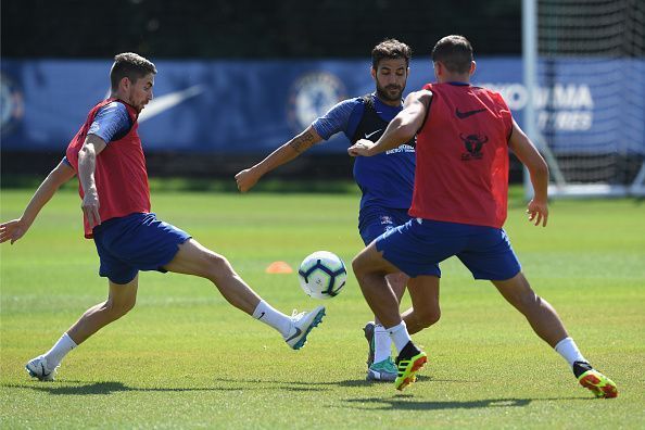 Chelsea Pre-Season Training Session