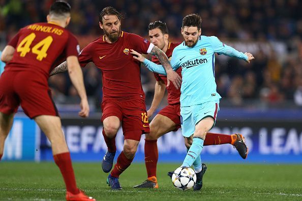 AS Roma v FC Barcelona - UEFA Champions League Quarter Final Second Leg