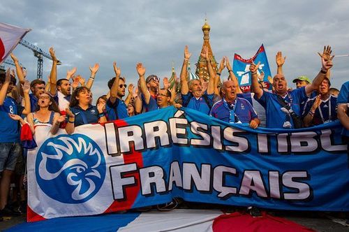 Fans at FIFA World Cup Russia 2018