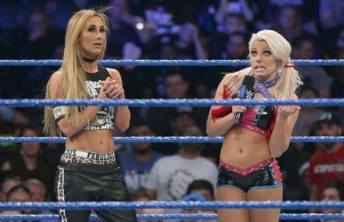 Carmella and Alexa Bliss could lose their respective WWE titles very soon