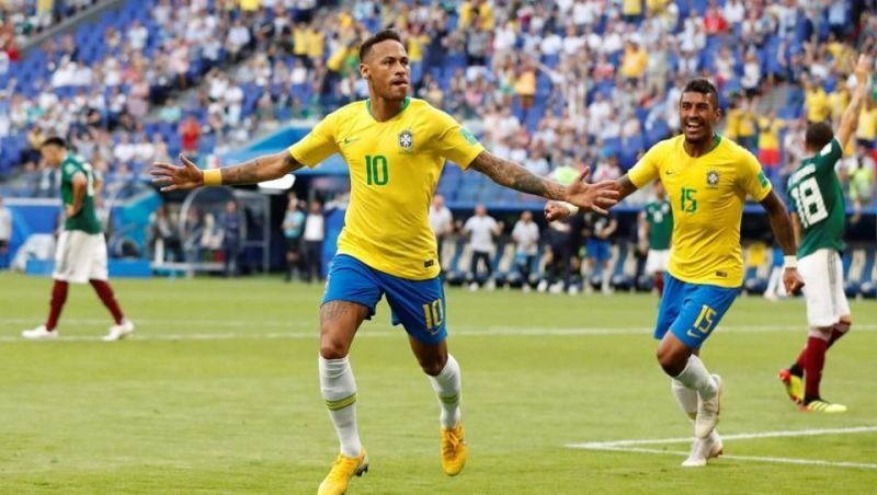 Neymar scored a goal and bagged an assist for Brazil in their World Cup Round of 16 clash against Mexico