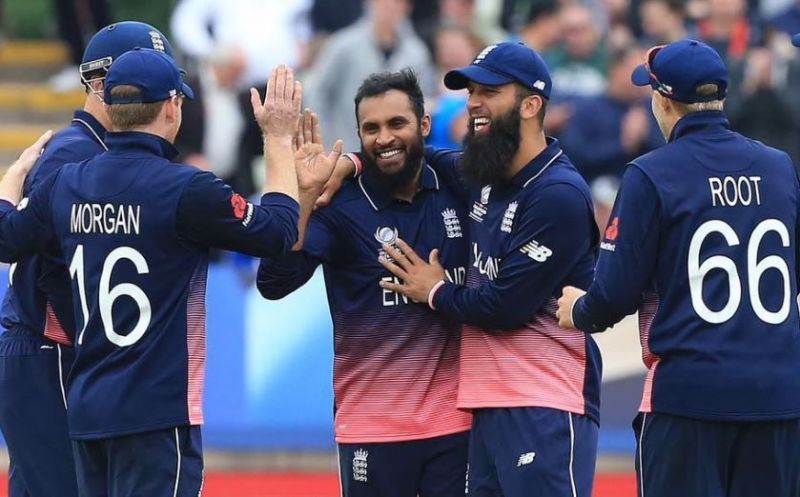 Rashid was economically but Moeen couldn&#039;t contain the Indian batsmen (Photo: FB/Moeen Ali)