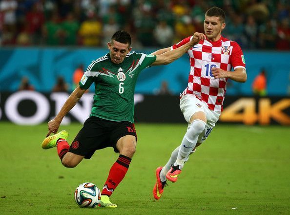 Ante Rebic (R) is exceptions for Croatia in the World Cup