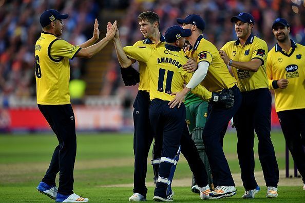 Birmingham Bears Warwickshire are the NatWest T20 Blast 2017 runners-up