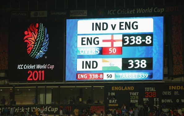 India v England: Group B - 2011 ICC World Cup