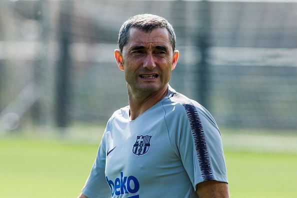 FC Barcelona First Training Session