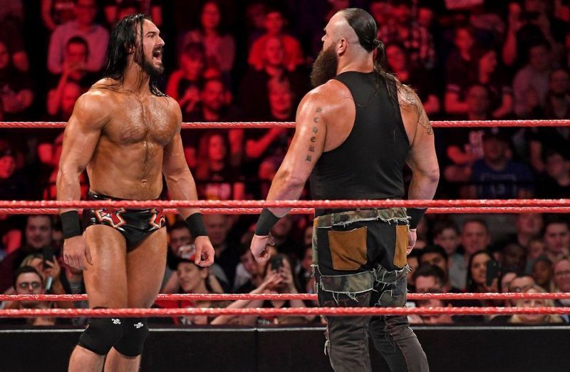 McIntyre standing toe-to-toe with Braun Strowman