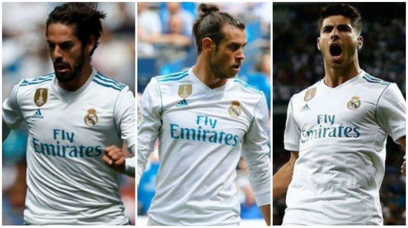 Image result for isco, asensio and bale