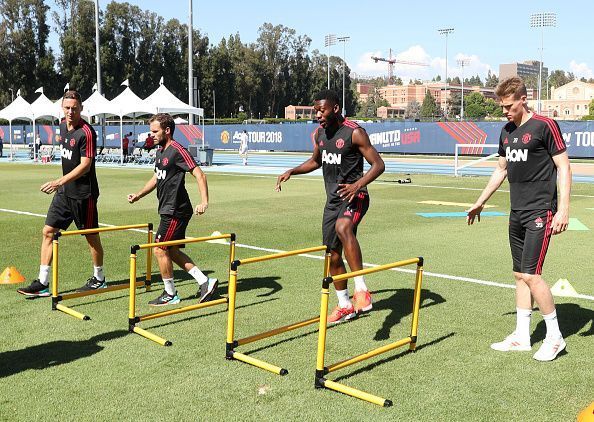 Manchester United Pre-Season Training Session