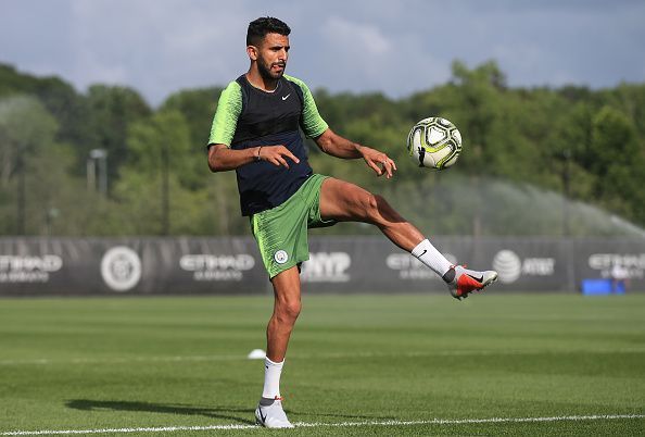 Manchester City Pre-Season Training and Press Conference