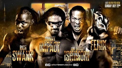 Who will take Swann's place in his explosive 4-way match?