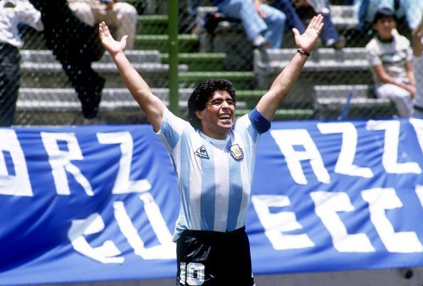 Soccer - World Cup Mexico 86 - Group A - Argentina v Italy