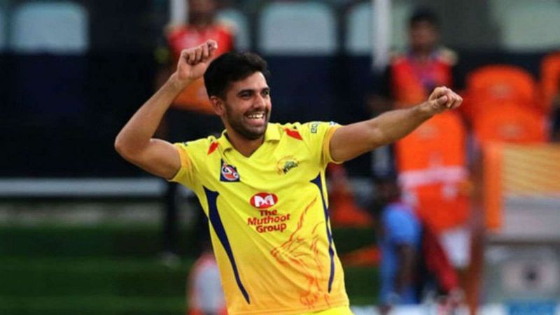 Image result for deepak chahar csk