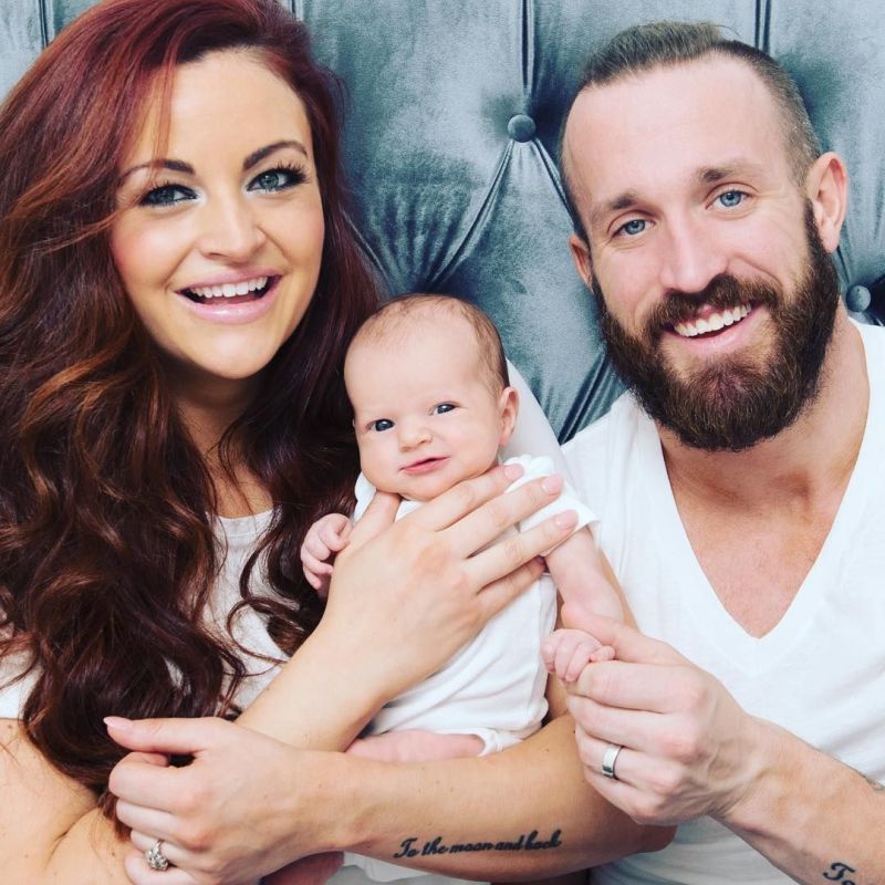 Maria and Mike Bennett welcomed a daughter 