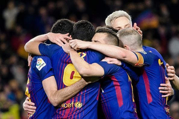 Copa Del Rey 2017-18 - FC Barcelona vs Valencia CF