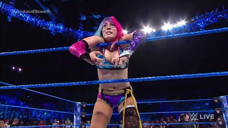 Asuka was not done with Ellsworth