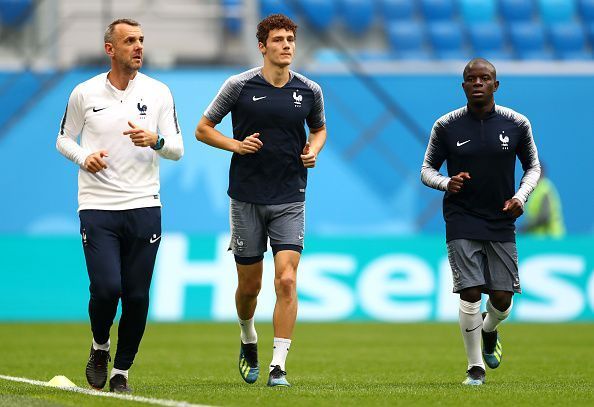 France Training Session and Press Conference - 2018 FIFA World Cup Russia