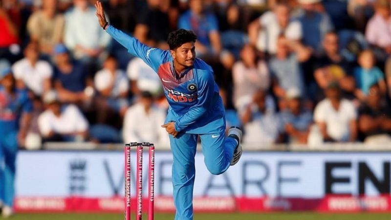 Image result for eng vs IndiA 1ST odi kuldeep yadav