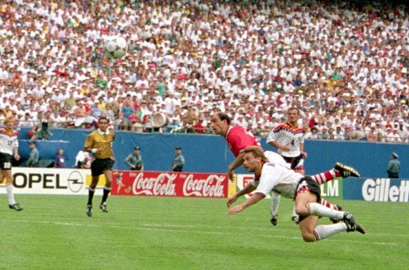 Soccer - World Cup USA 94 - Quarter Final - Bulgaria v Germany