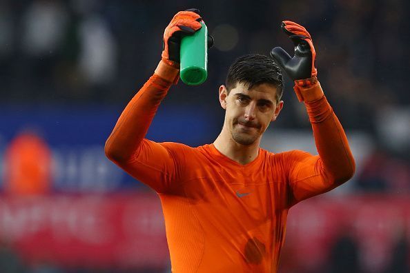 Courtois won the Golden Glove award at the World Cup