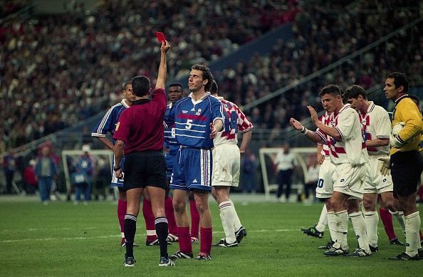 Soccer World Cup France 98 - Semi Final - France v Croatia