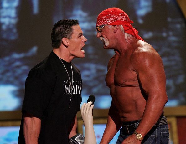 Hulk Hogan and John Cena never had the opportunity to square-off 
