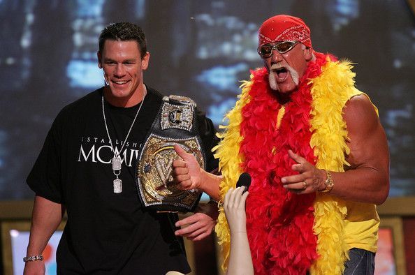 Imagine Cena defending the WWE Title against Hogan 
