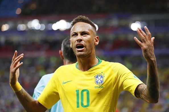 Football: Brazil vs Belgium at World Cup