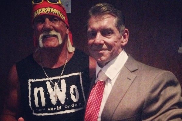 Hulk Hogan and Vince McMahon