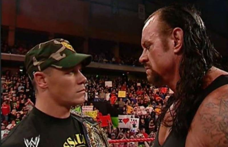 The Undertaker, John Cena,