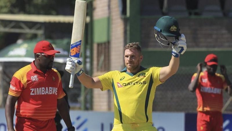 Image result for Aaron Finch 172 vs Zimbabwe, Harare (2018)