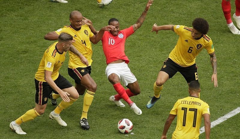 Belgium stood firm when England drove forward