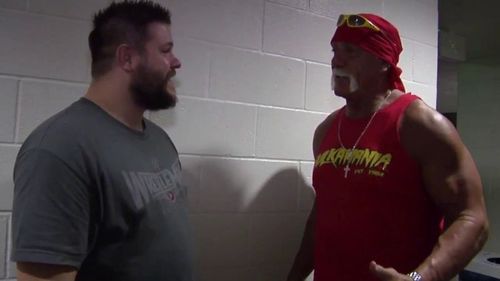 Kevin Owens and Hulk Hogan