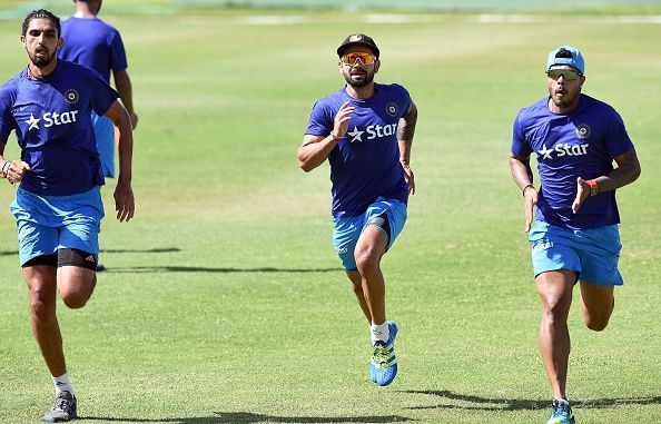 Has Kohli identified his main fast bowling pair for the first Test?