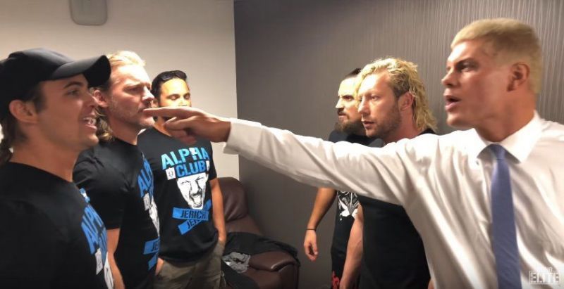 The Alpha Club vs The Bullet Club has been made official 