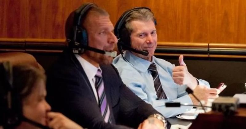 Image result for vince mcmahon backstage